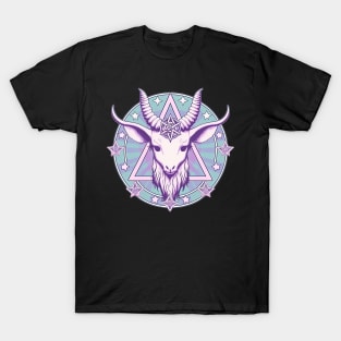 pastel goth cute baphomet T-Shirt